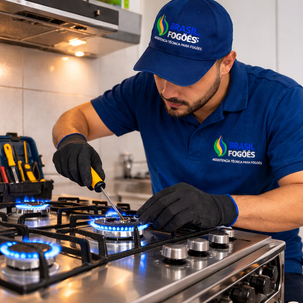 tecnico fazendo ajustes de chama sjc tecnico fazendo ajustes de chama sjc